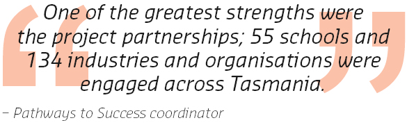 Pathways to Success coodinator quote